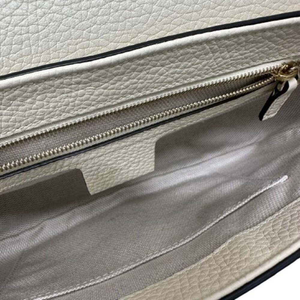 GUCCI White Shoulder Bag - Picture 6 of 10
